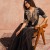 Mouni roy black designer sharara suit